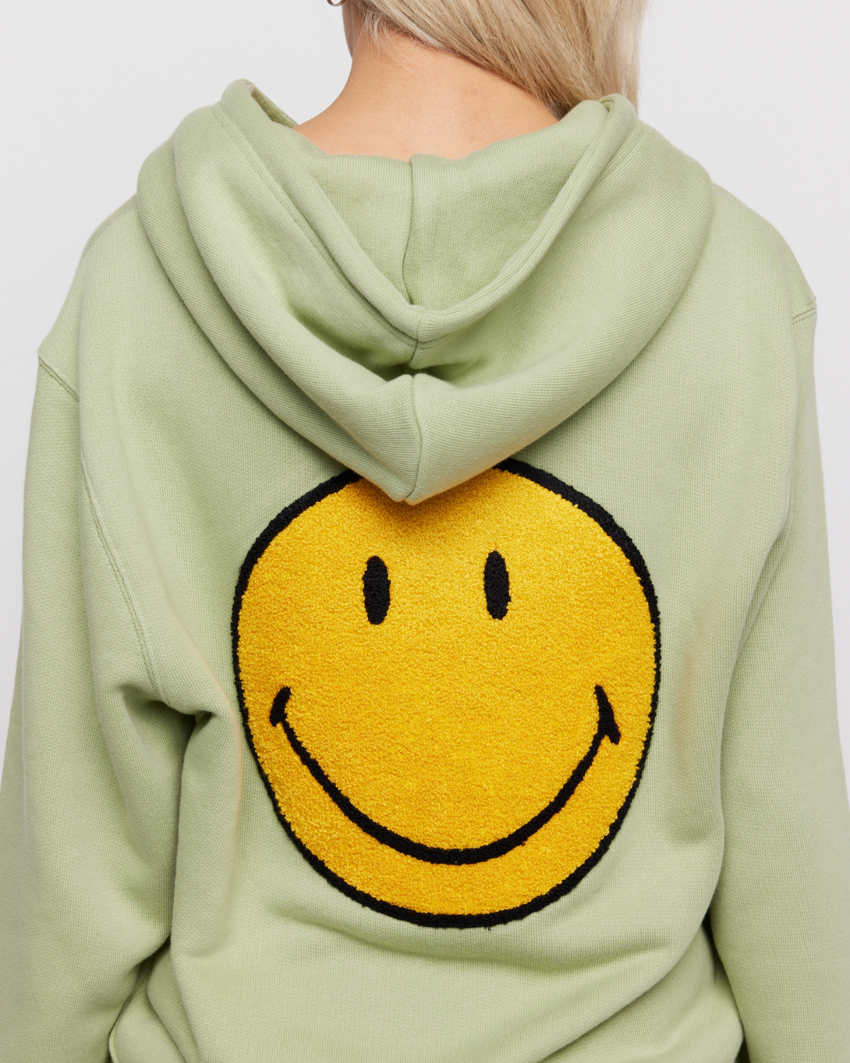 Smiley® Chenille Hoodie, Green