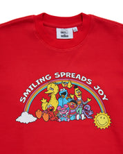 Sesame Street Spreads Joy Thermal Long Sleeve, Red