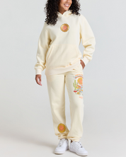 Smiley Mirage Hoodie, Cream