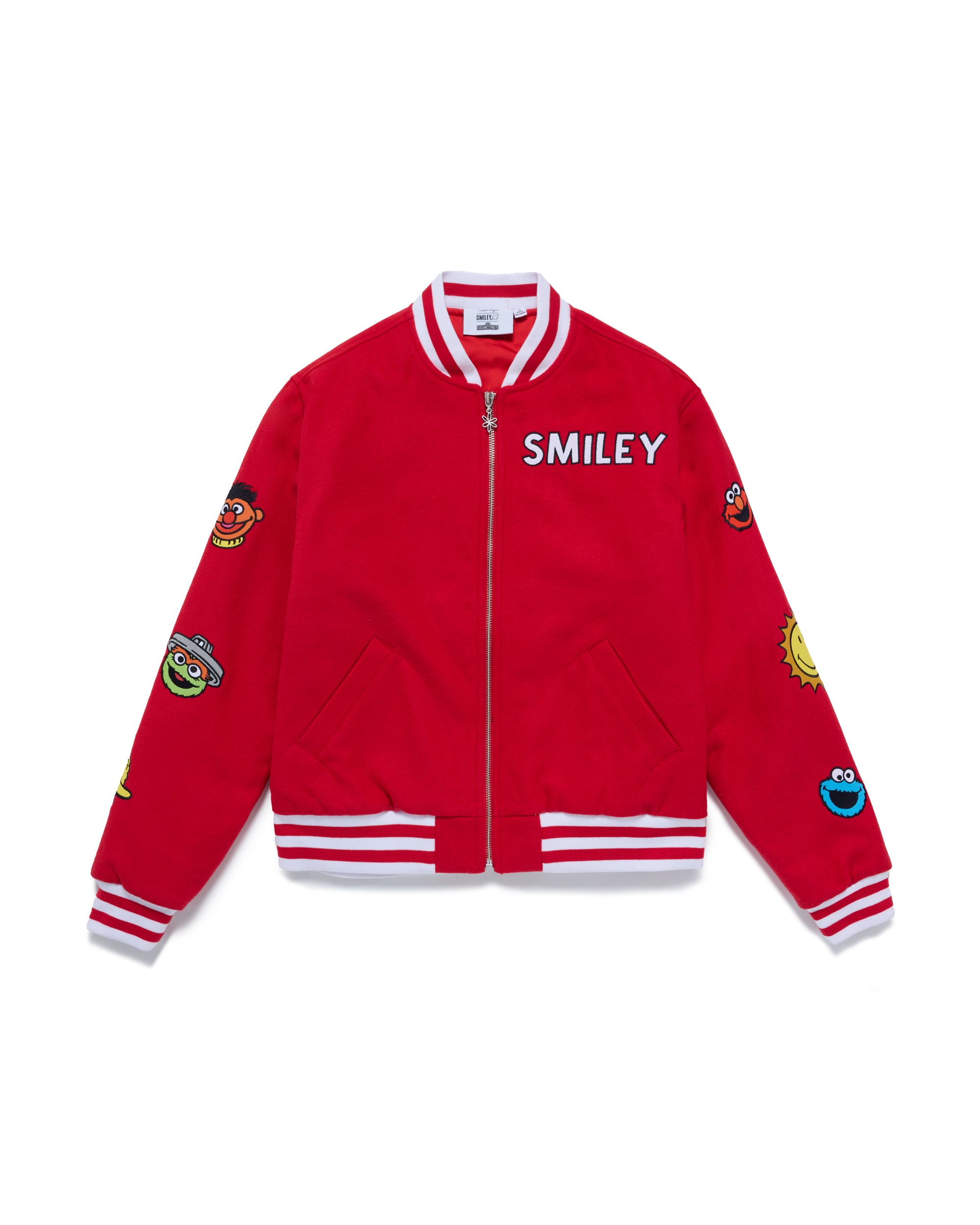 Sesame Street  The Happiness Crew Varsity Jacket