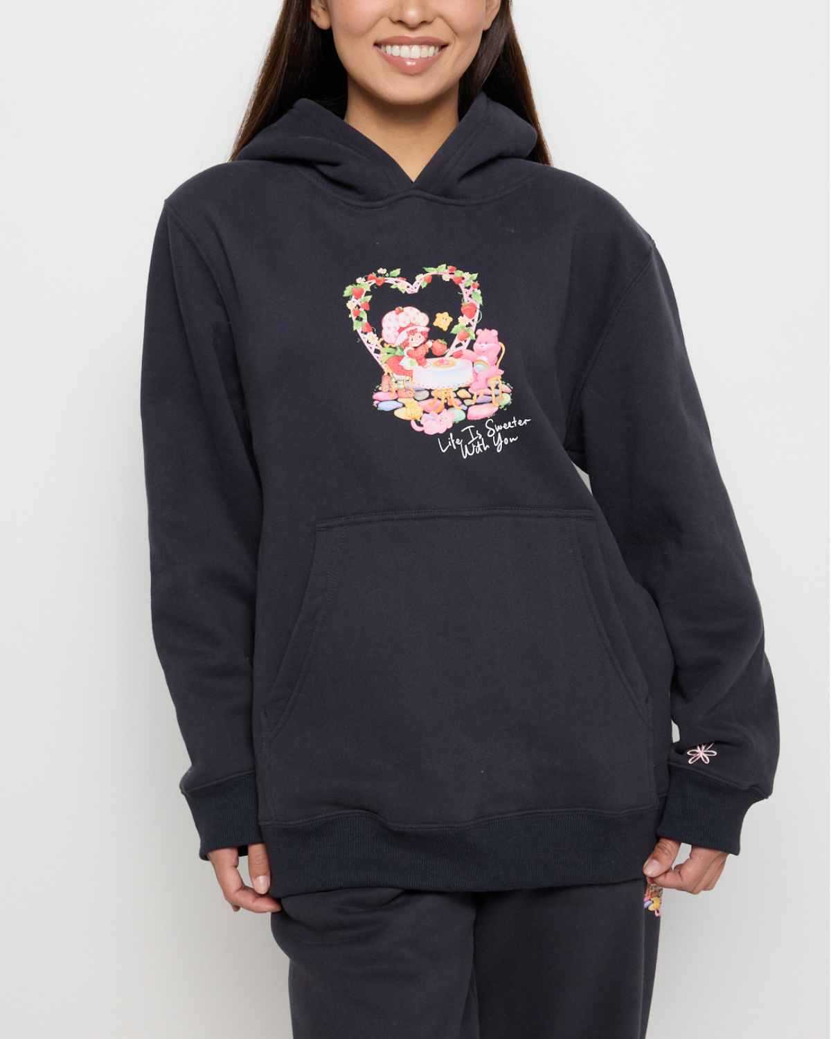 Life Is Sweet Hoodie, Black – Samii Ryan