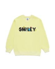 Sesame Street Smile Through It Waffle Crewneck, Yellow