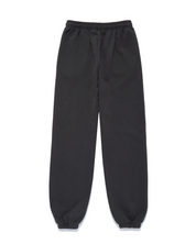 Pantalon de survêtement noir délavé à la pierre