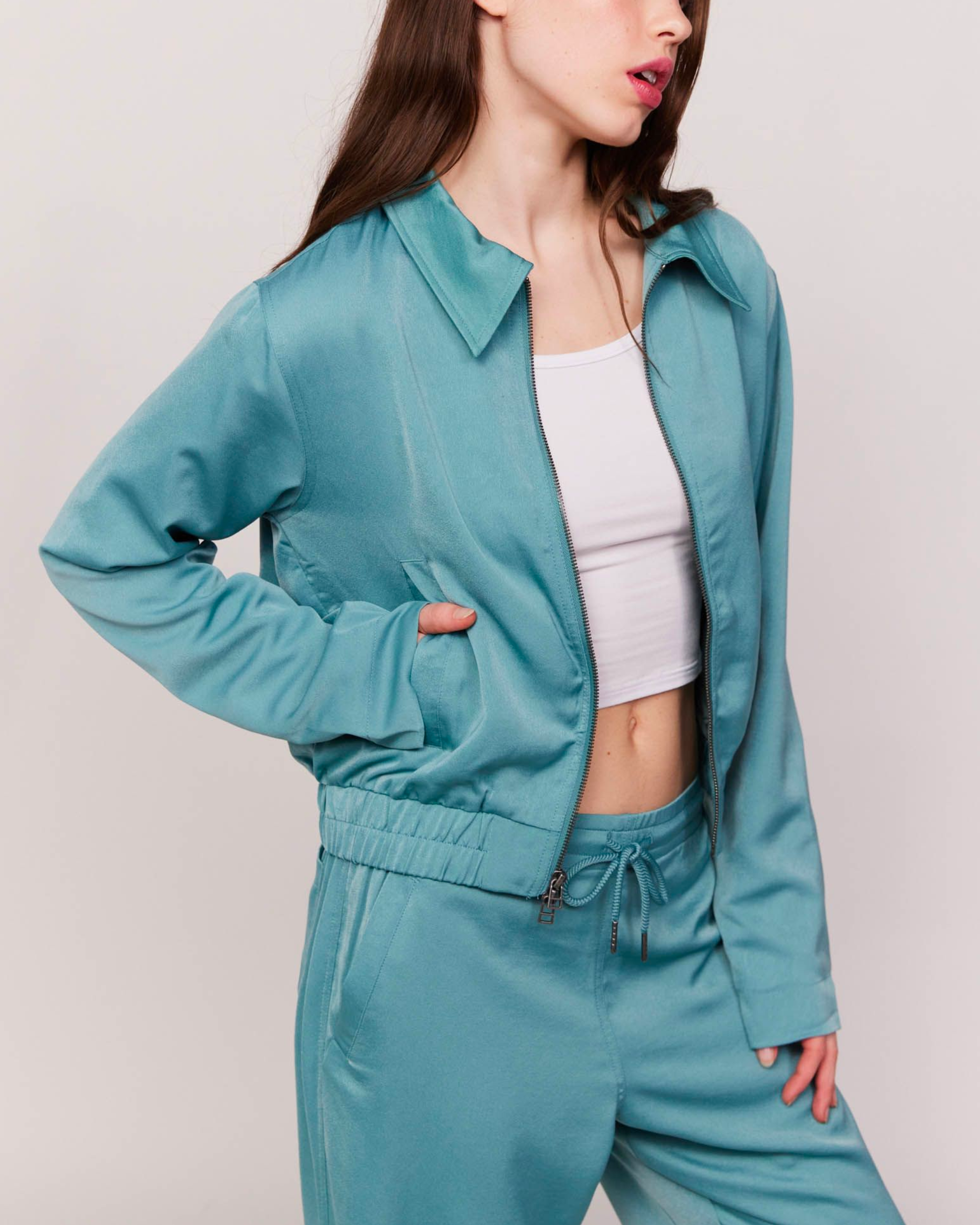 Dandy Satin Jacket
