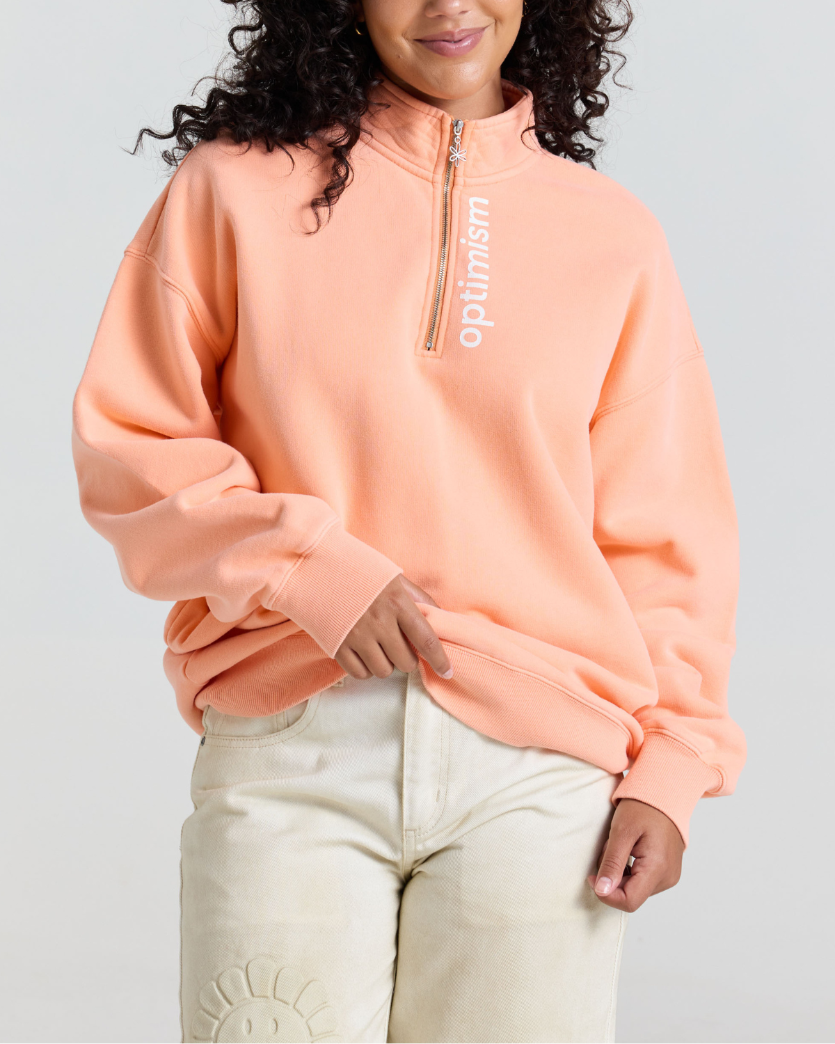 Optimism 3/4 Zip Up