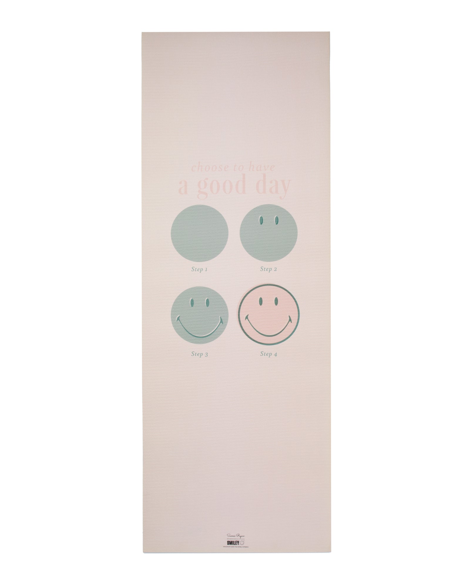 Smiley® Good Day Yoga Mat - By Samii Ryan