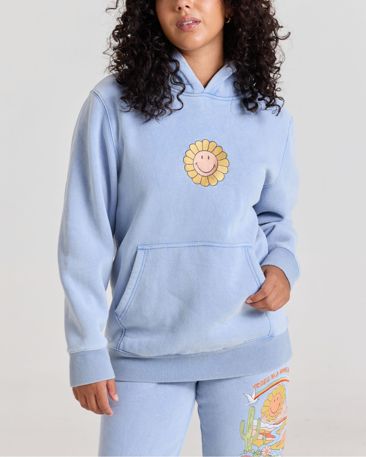 Smiley® Mirage Hoodie, Blue