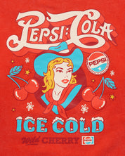 Cowgirl Pepsi Crewneck, Red