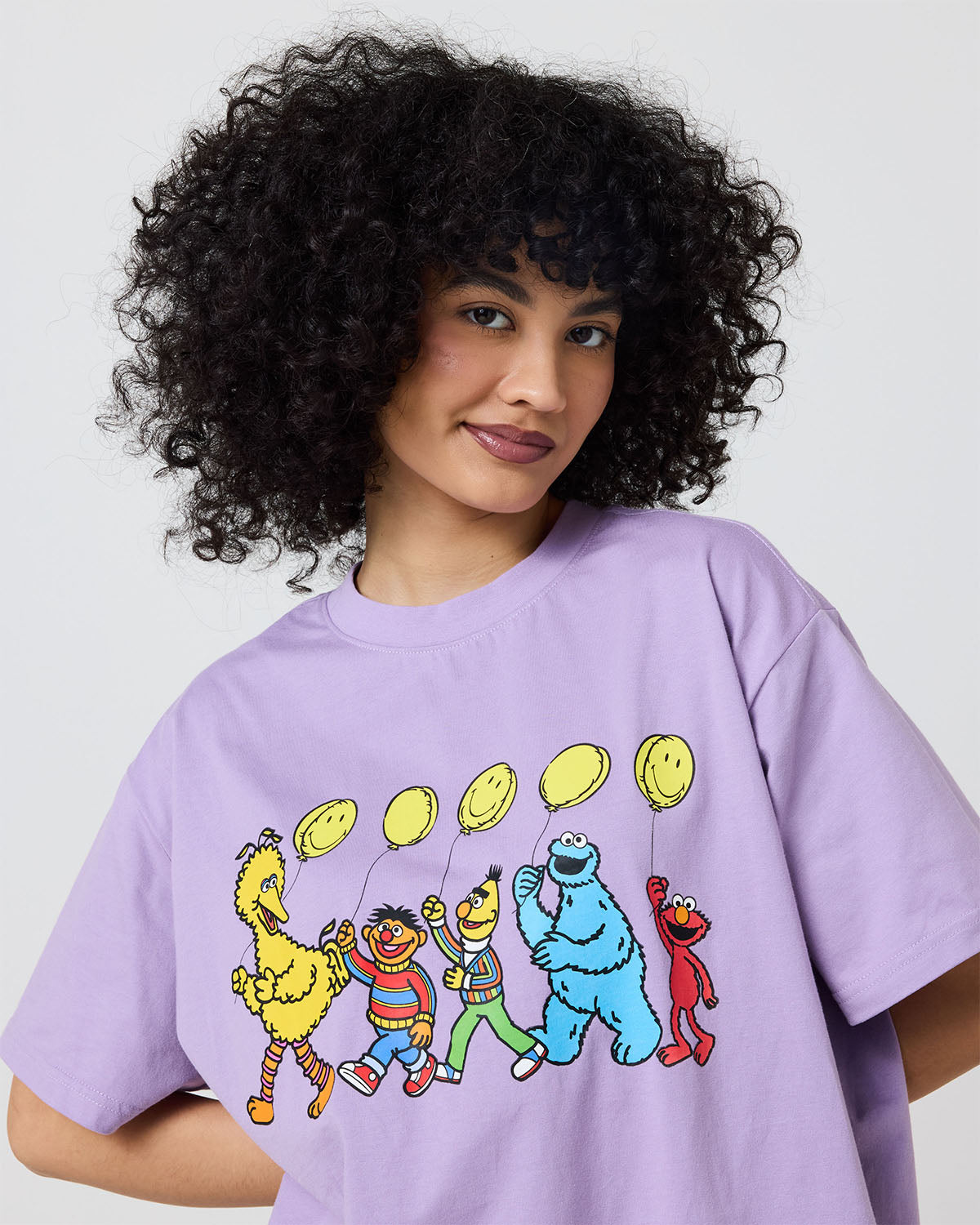 Sesame Street A Happy Stroll Oversized Tee