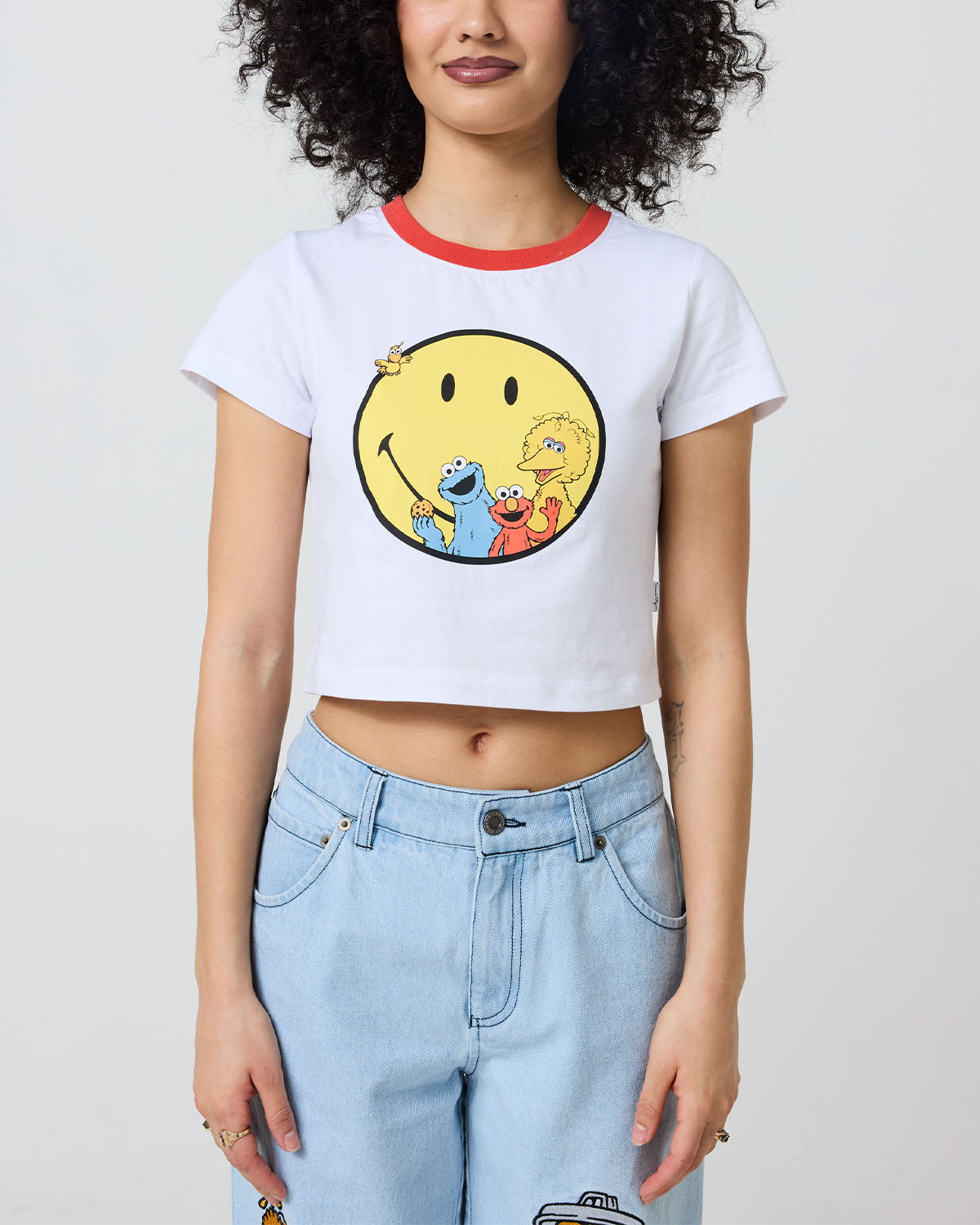 Sesame Street The Happiness Team Baby Tee