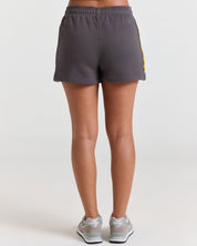Smiley® Chenille Shorts, Charcoal
