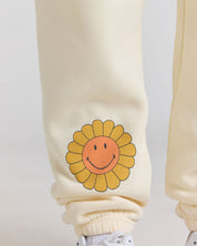 Smiley® Mirage Sweatpants, Cream