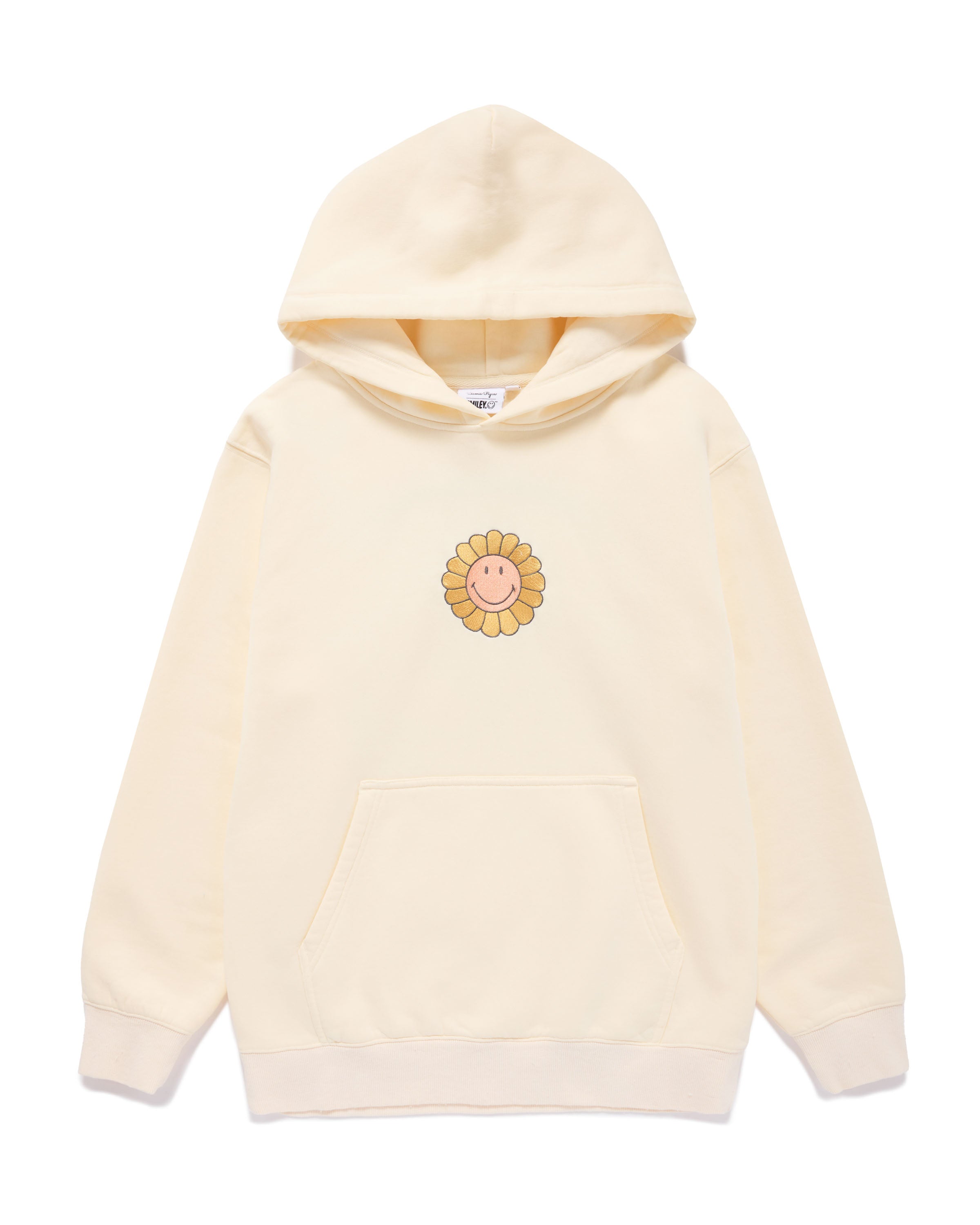 Smiley Mirage Hoodie, Cream