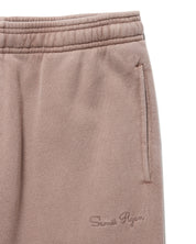 Stone Wash Sweatpants, Taupe