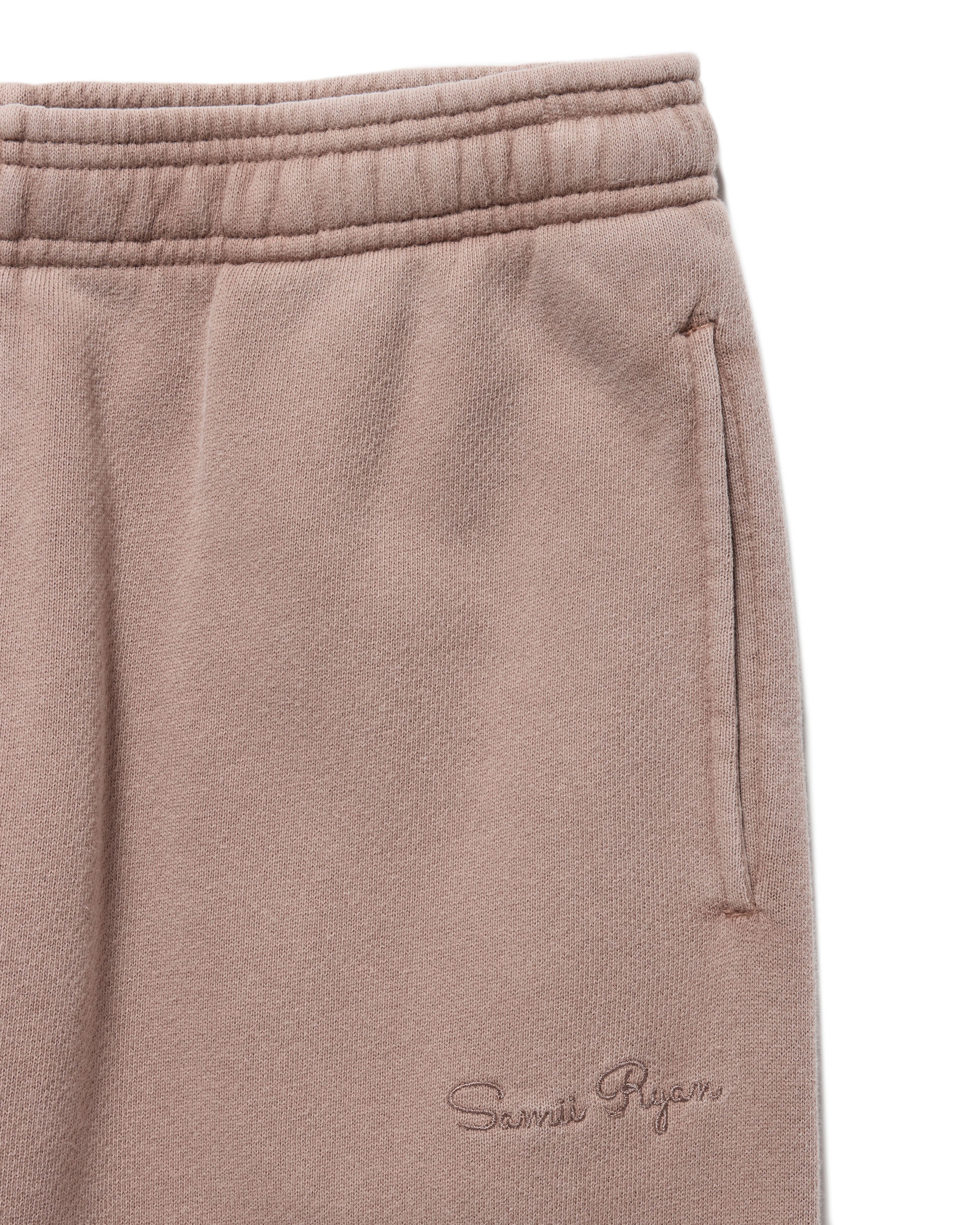 Stone Wash Sweatpants, Taupe
