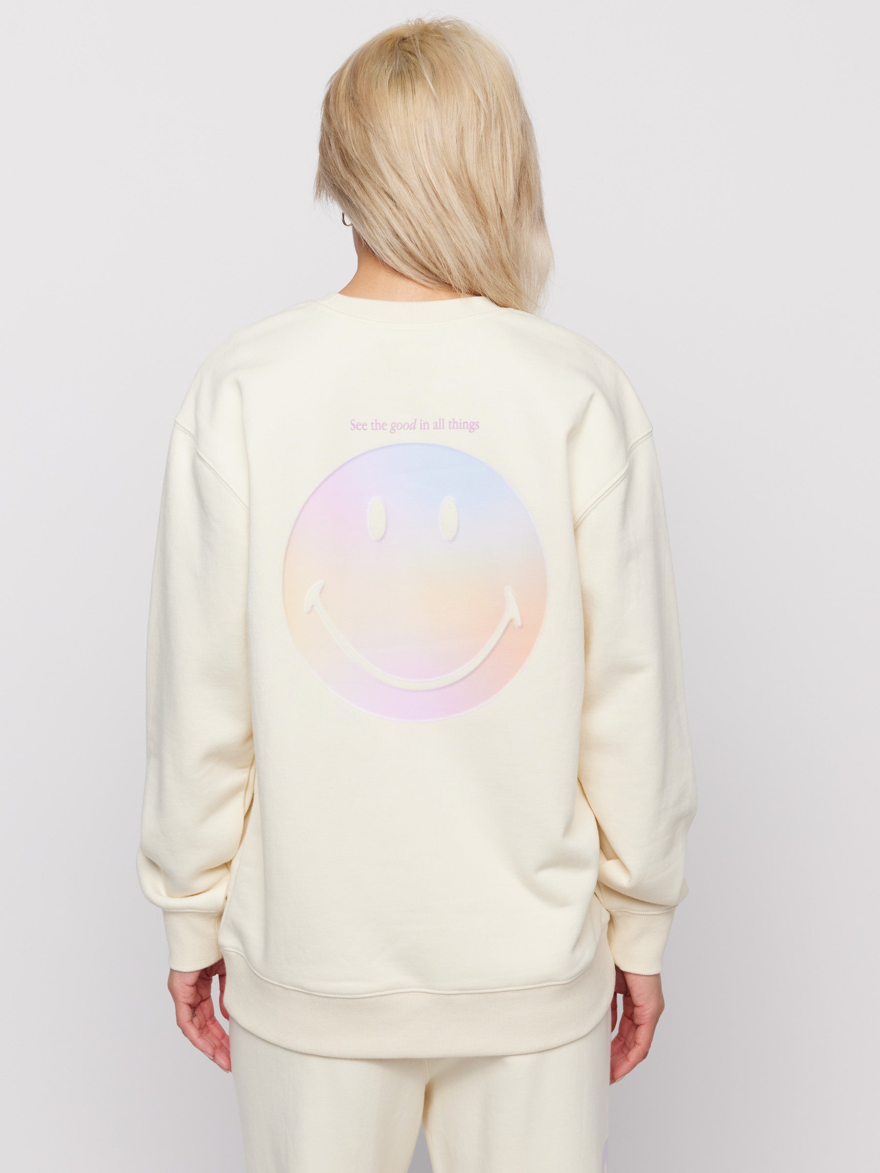 Smiley® Radiate Happiness Crewneck