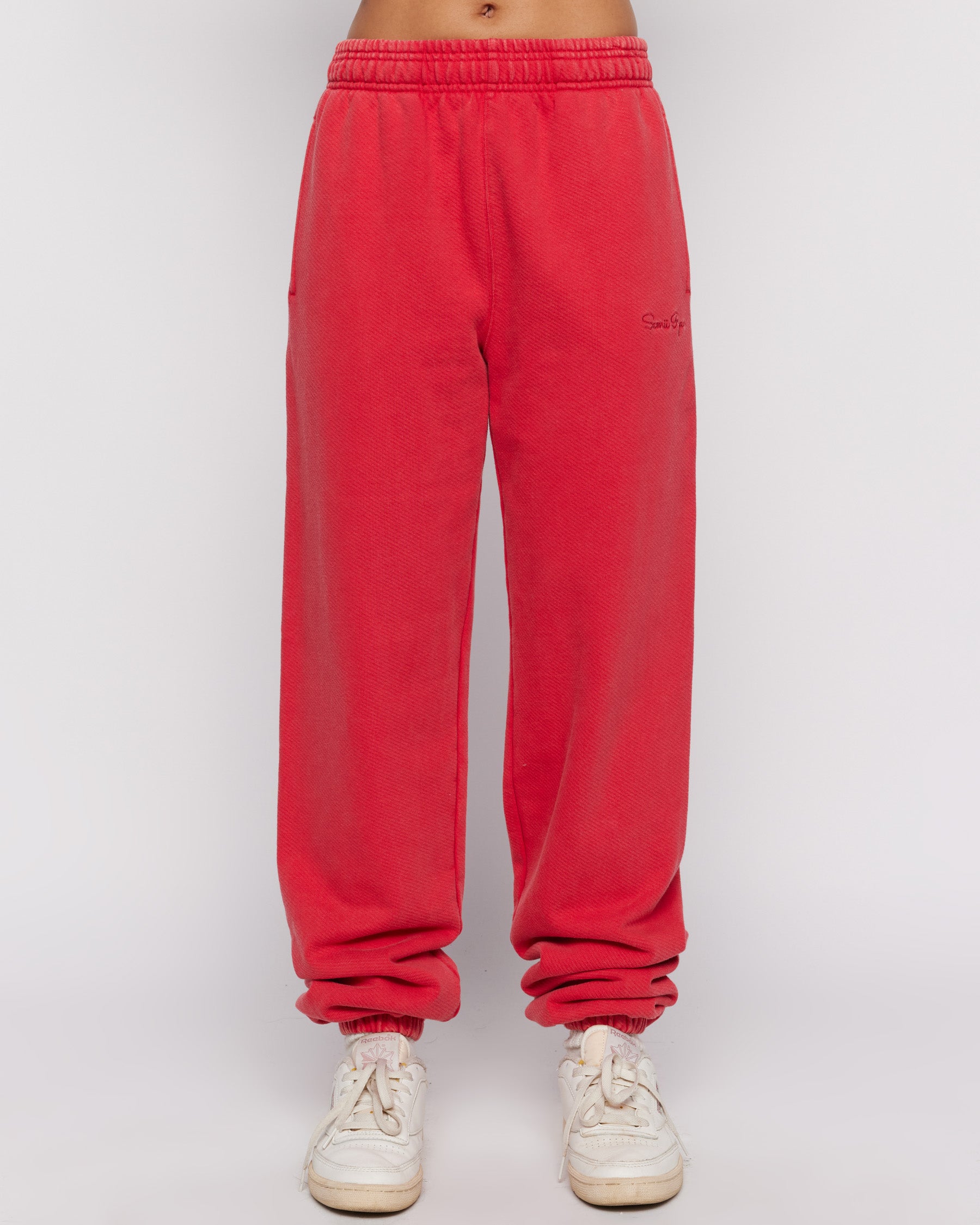 Cherry Washed Sweatpants