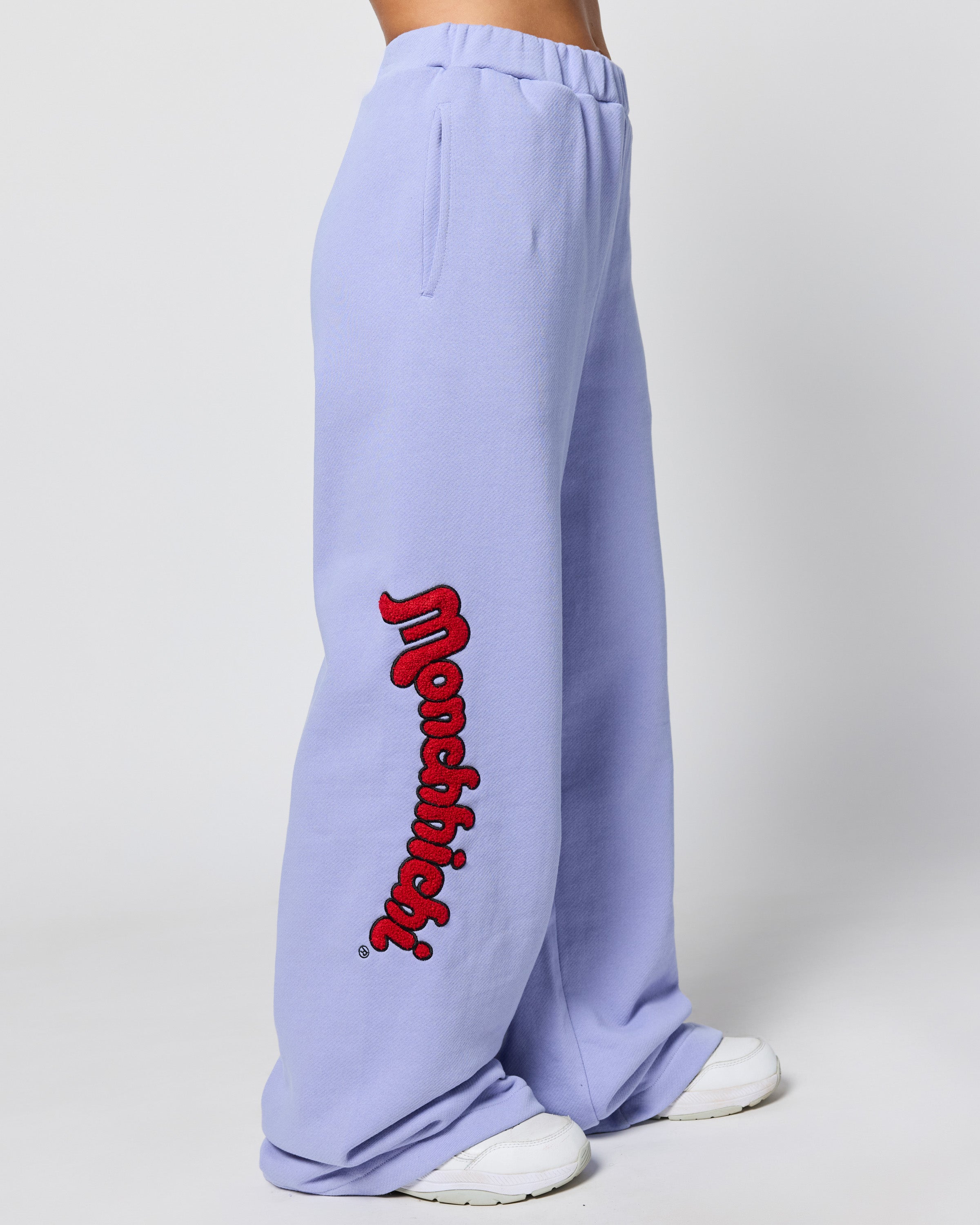 Monchhichi™ Vintage Wash Sweatpants, Lilac – Samii Ryan