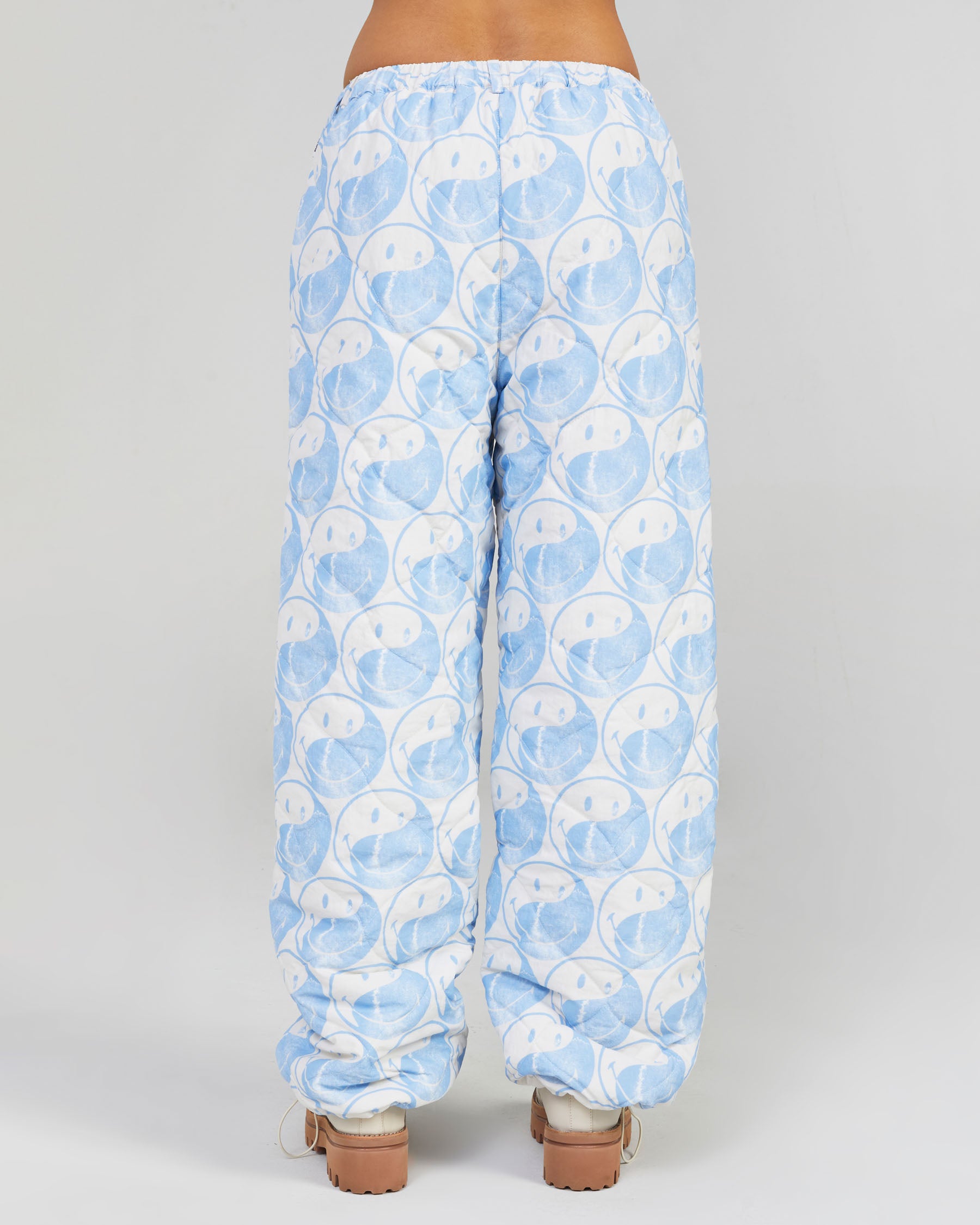 Smiley® Yin-Yang Quilted Pants - By Samii Ryan