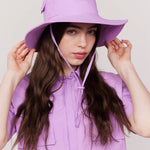 purple cargo hat