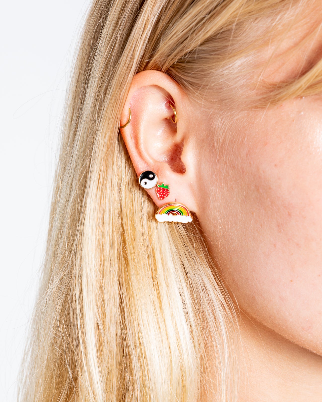 Over The Rainbow Studded Earrings - By Samii Ryan