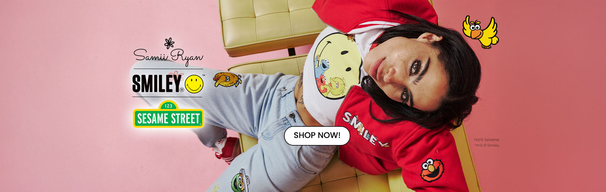 Sesame Street x Smiley 2025