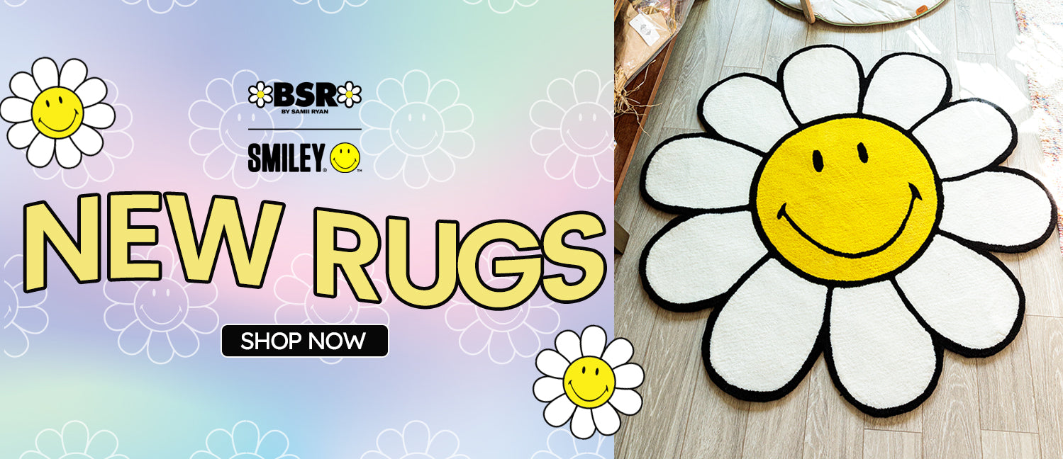 Smiley Daisy Rugs!