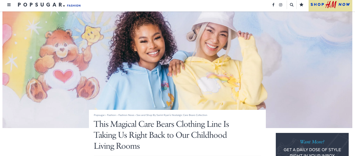 Featured on PopSugar