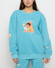 Kindness Season Crewneck, Blue