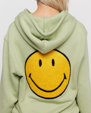 Smiley® Chenille Hoodie, Green