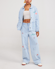 Smiley® Denim Chore Coat