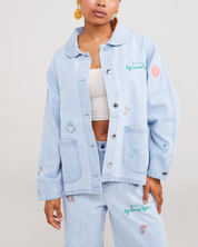 Smiley® Denim Chore Coat