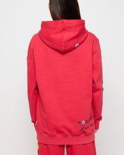 Snoopy & Woodstock Hoodie, Red