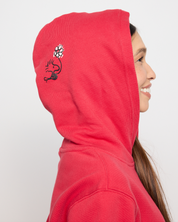 Snoopy & Woodstock Hoodie, Red