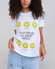 Smiley® Smiley About It Tee