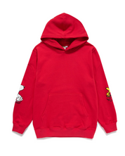 Snoopy & Woodstock Hoodie, Red