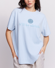 Smiley® It'll Be Alright Oversized Tee