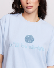 Smiley® It'll Be Alright Oversized Tee