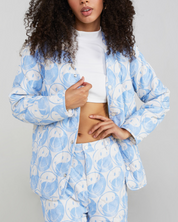 Smiley® Yin-Yang Quilted Liner Jacket