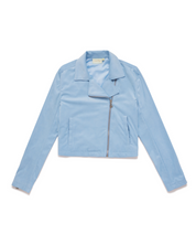 On Ice Suede Moto Jacket