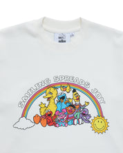 Sesame Street Spreads Joy Thermal Long Sleeve, White