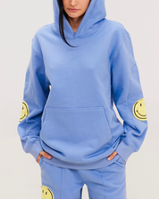 Smiley® Oversized Hoodie, Blue