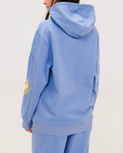 Smiley® Oversized Hoodie, Blue