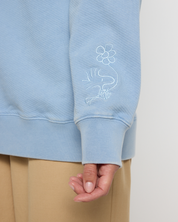 Peanuts Tonal Crewneck, Blue