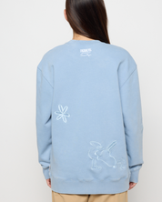 Peanuts Tonal Crewneck, Blue