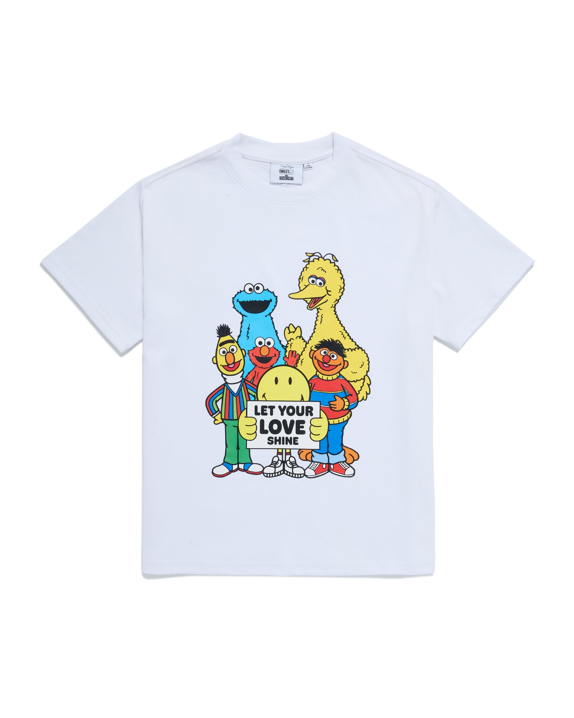 Sesame Street Let Your Love Shine Oversized Tee