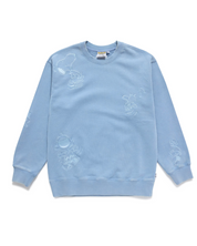 Peanuts Tonal Crewneck, Blue