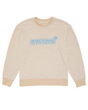 Be Nice Terry Crewneck