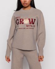 Smiley® Just Grow With It Crewneck