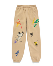 Peanuts Create Sweatpants, Tan